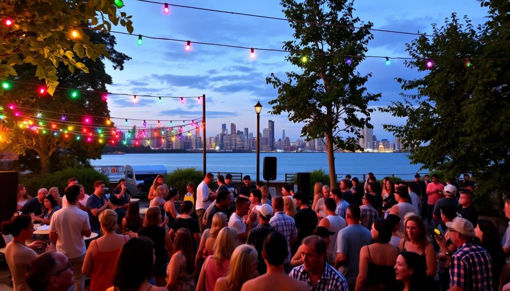 outdoor live music events Hoboken