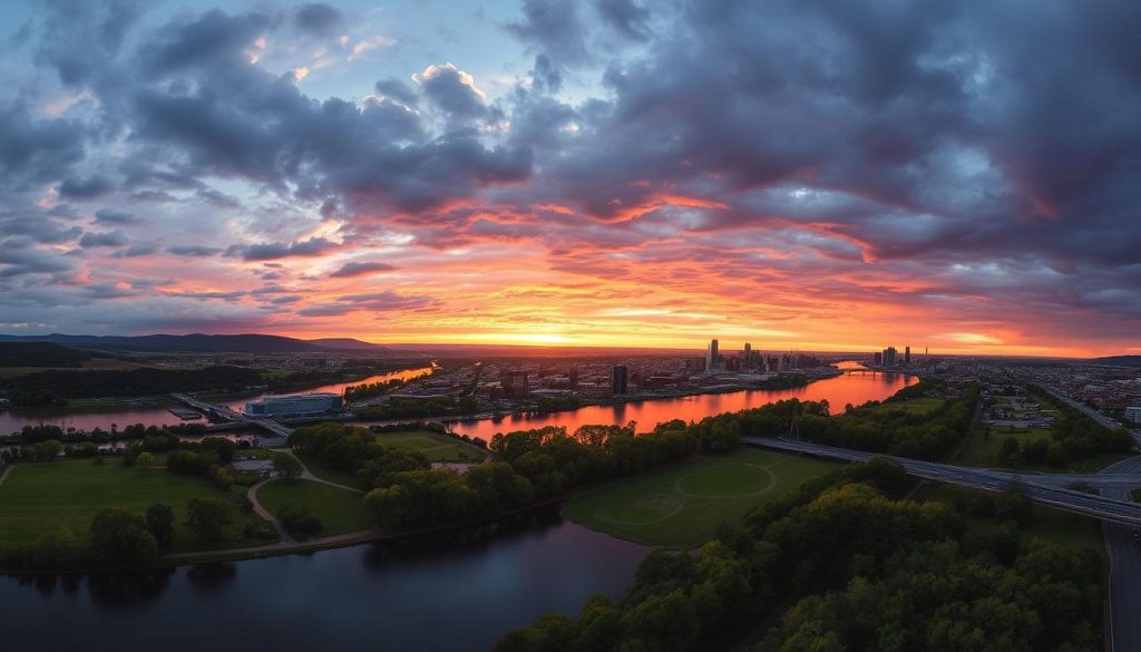 panoramic views in Evansville panoramic views in Evansville