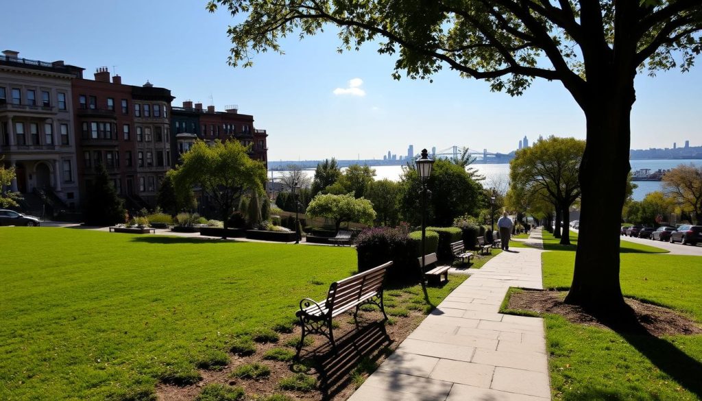 parks and recreational spaces Hoboken