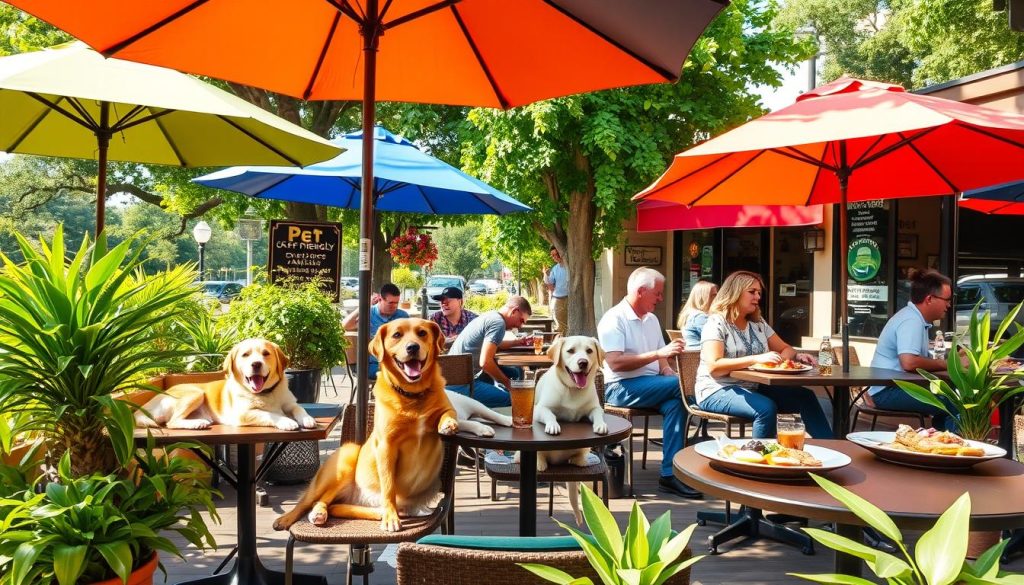 pet-friendly restaurants Columbia