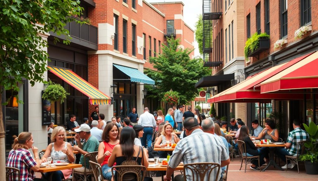 restaurant diversity in Princeton