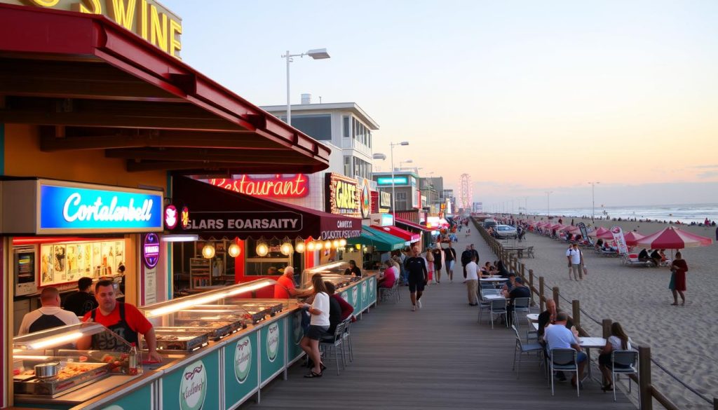 restaurants on the Atlantic City boardwalk restaurants on the Atlantic City boardwalk