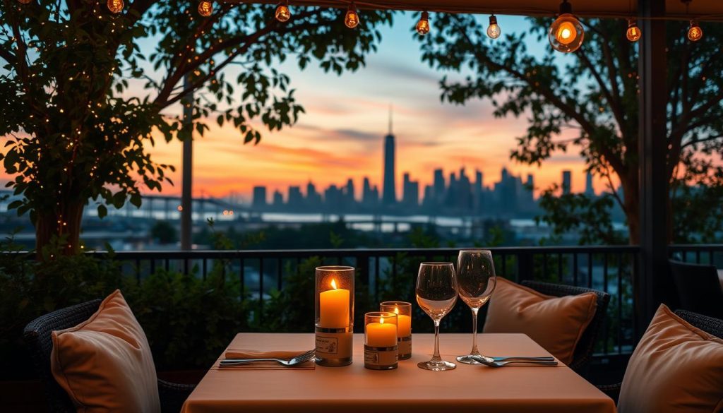 romantic dining options in Jersey City