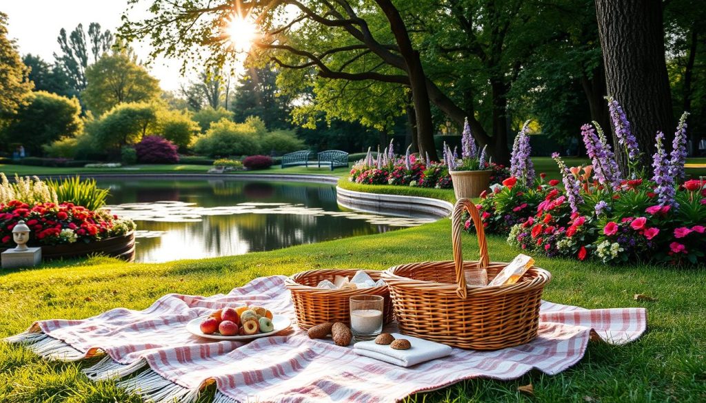 romantic getaway spots for a picnic South Bend