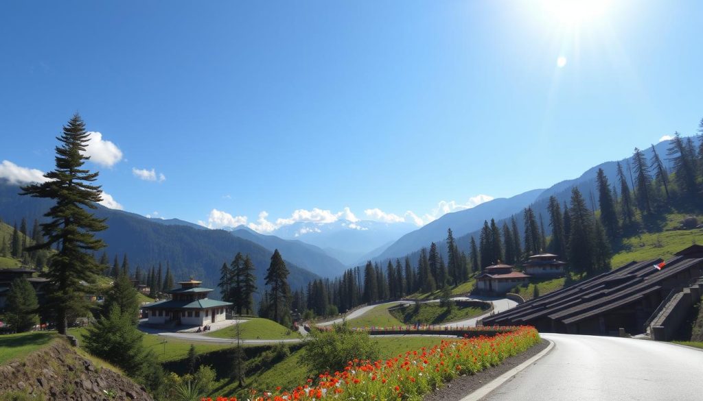 scenic drives in Bhutan