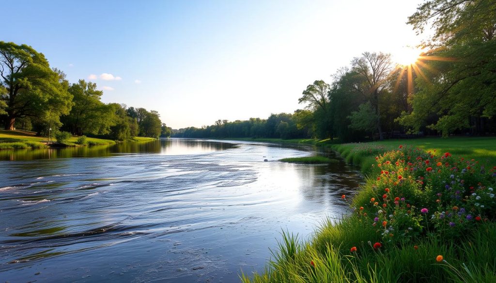 scenic river landscapes in Fort Wayne scenic river landscapes in Fort Wayne