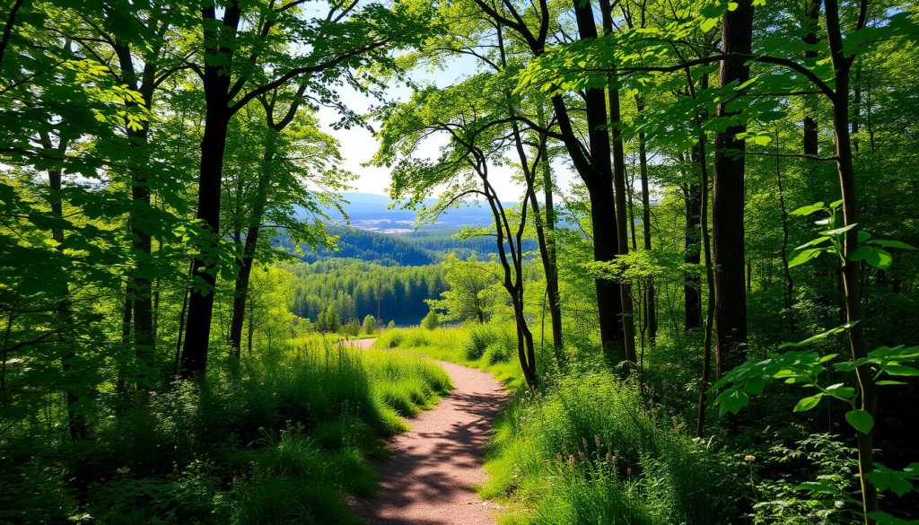 scenic trails in Bloomington