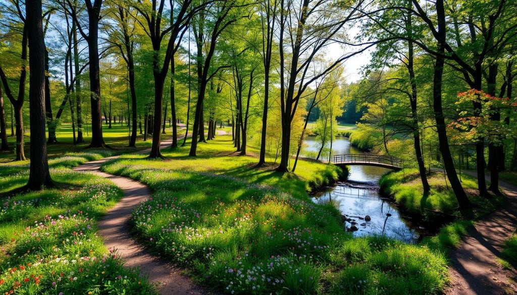 scenic trails in Bloomington