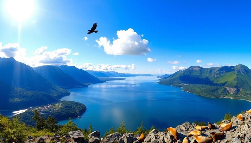 scenic viewpoints in Juneau