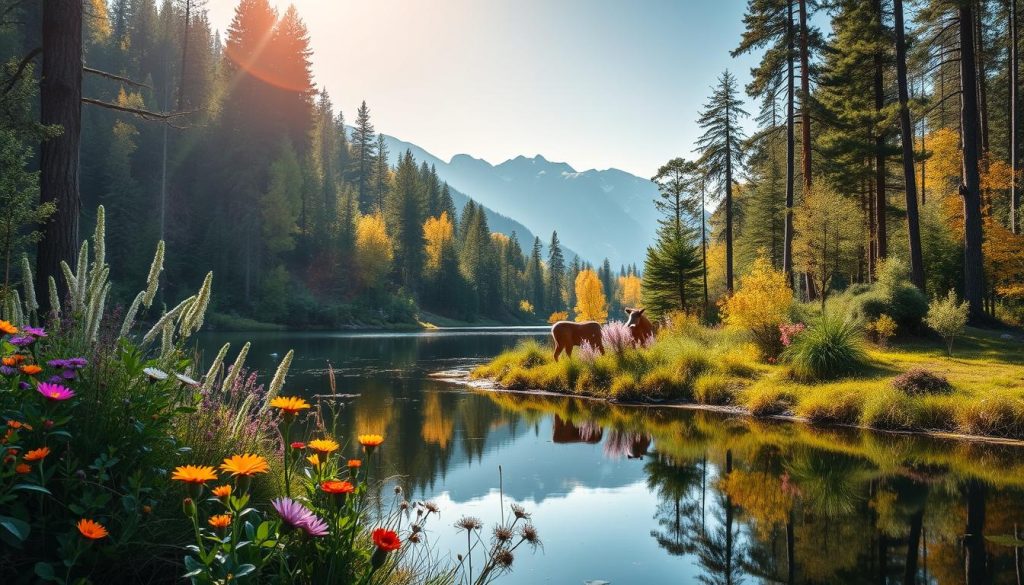 scenic views at Mountain Lakes Nature Preserve