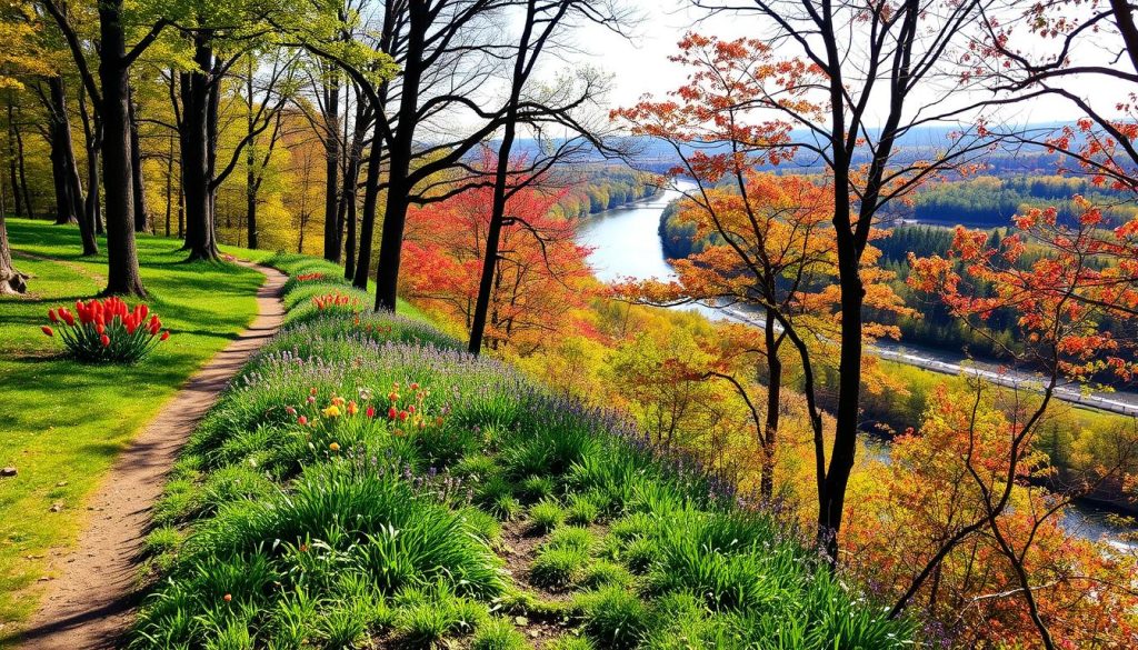 scenic views nature walks in South Bend