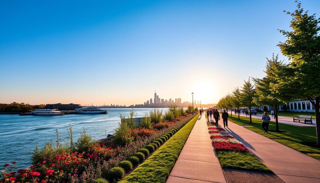 scenic walks Hoboken