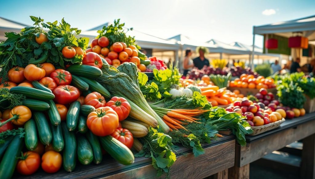 seasonal produce at Boone County Farmers Markets