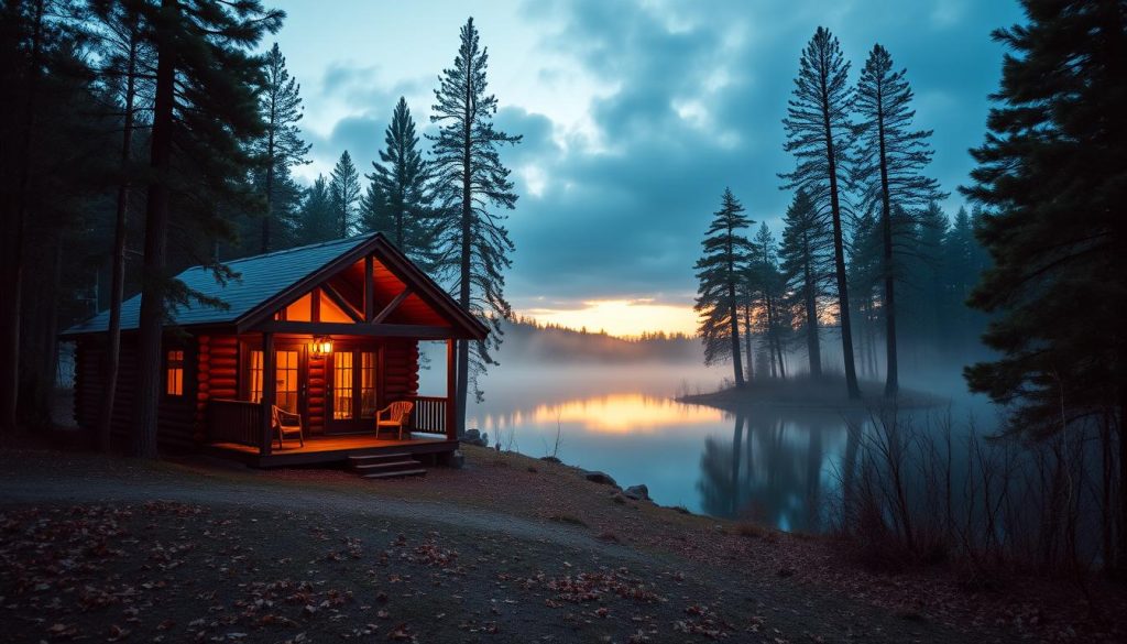 secluded cabins for couples