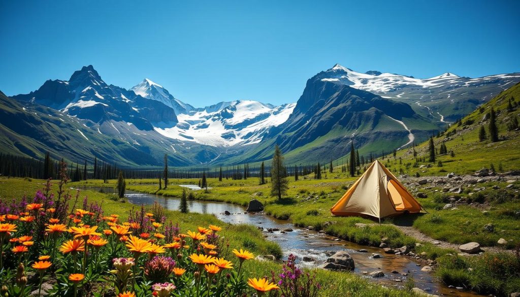 secure Denali campsite early