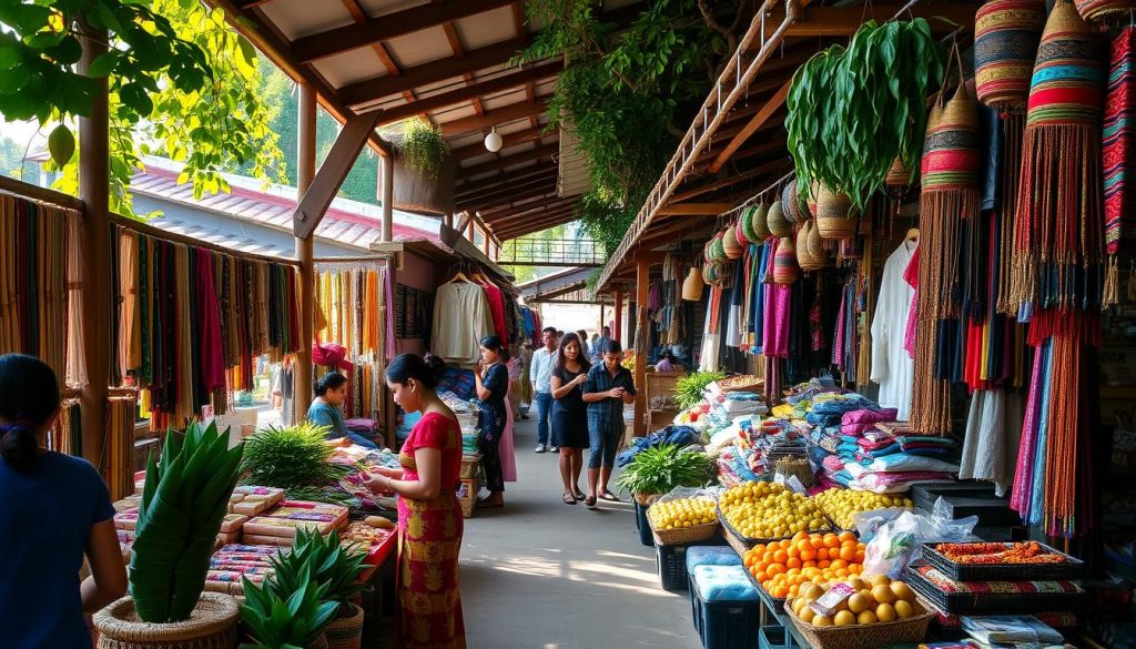 shopping in Nyaung Shwe