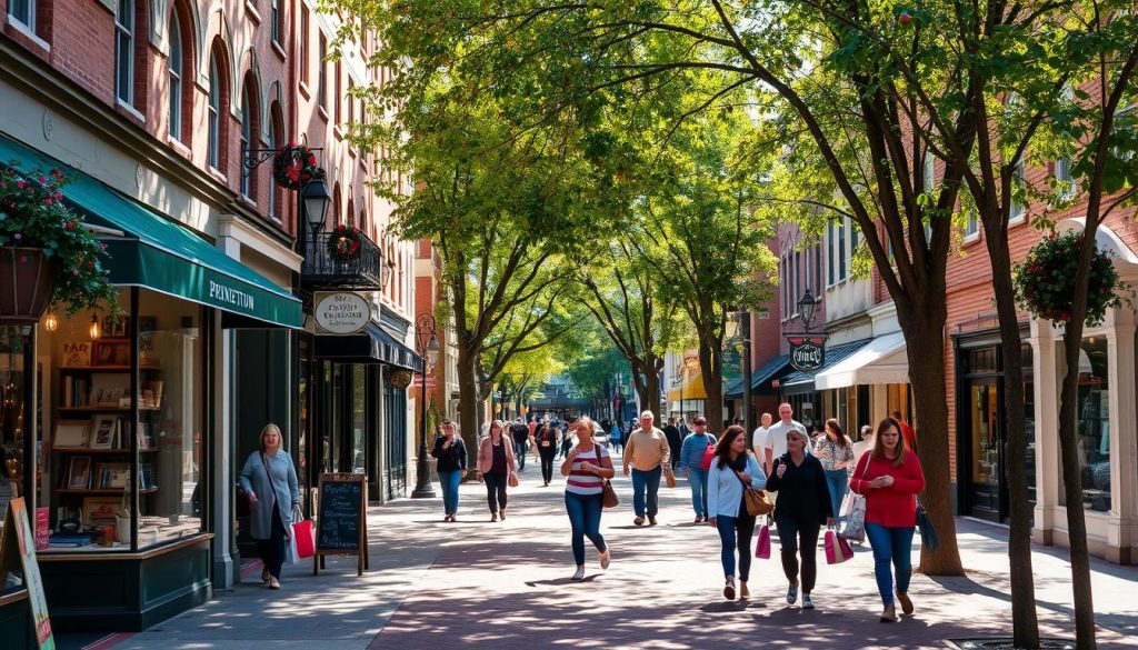 shopping in Princeton