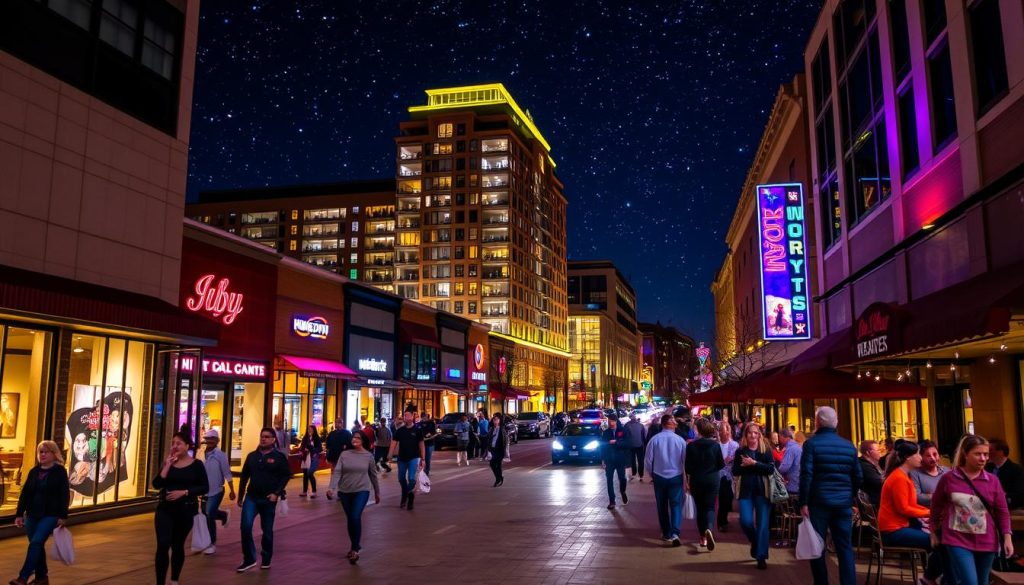 shopping nightlife Silver Spring