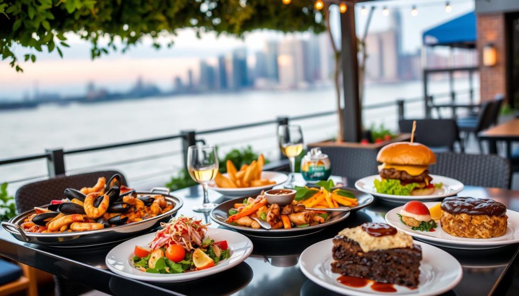 signature dishes Jersey City waterfront dining signature dishes Jersey City waterfront dining