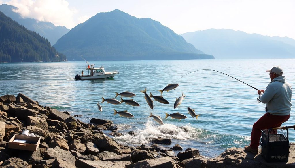 tips for catching salmon Ketchikan