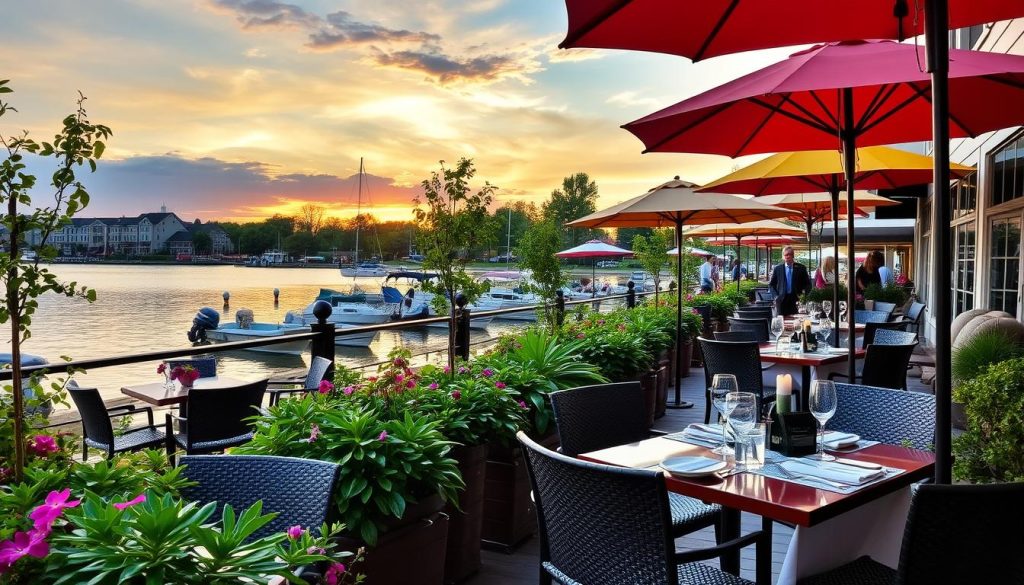 top restaurants with waterfront views in Columbia