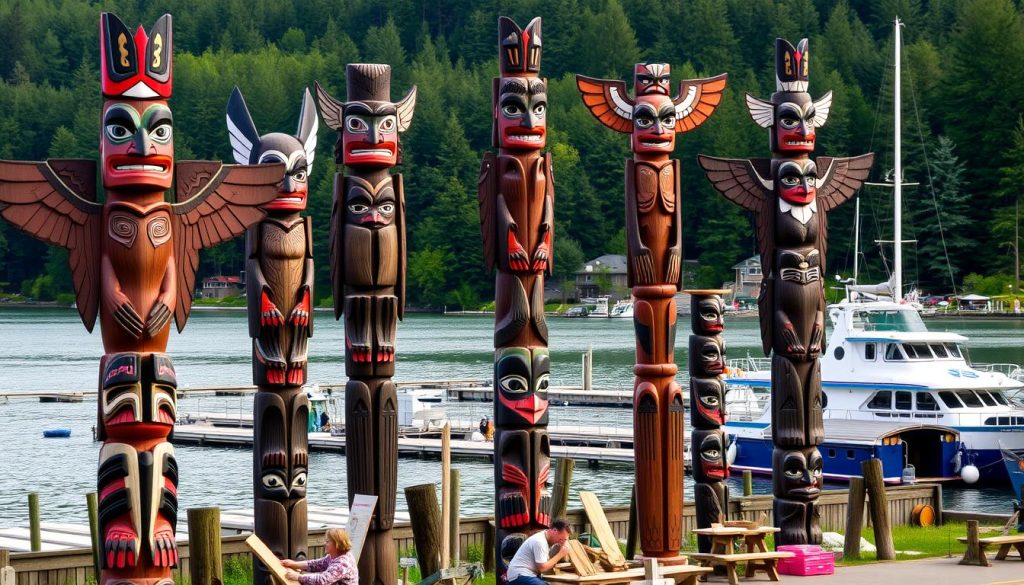 top totem poles Ketchikan