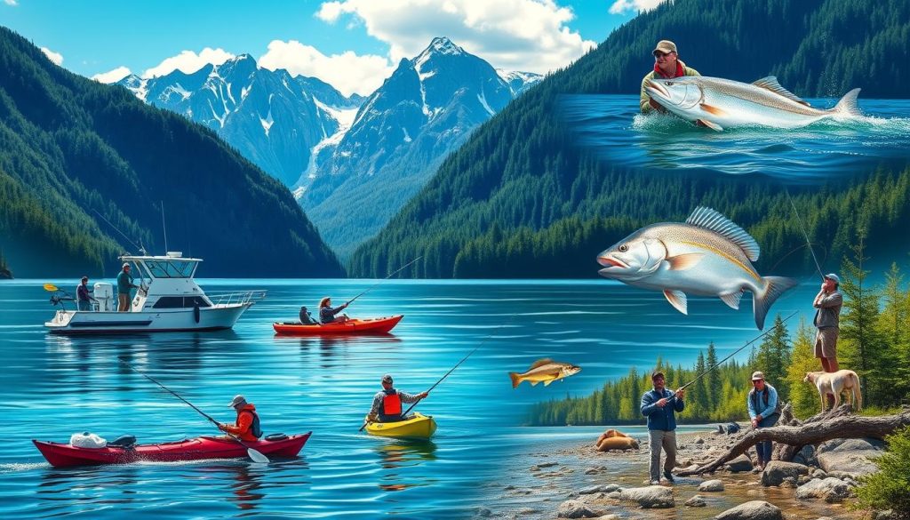 types of fishing available in Ketchikan