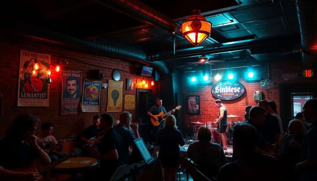 underground music venues Indy