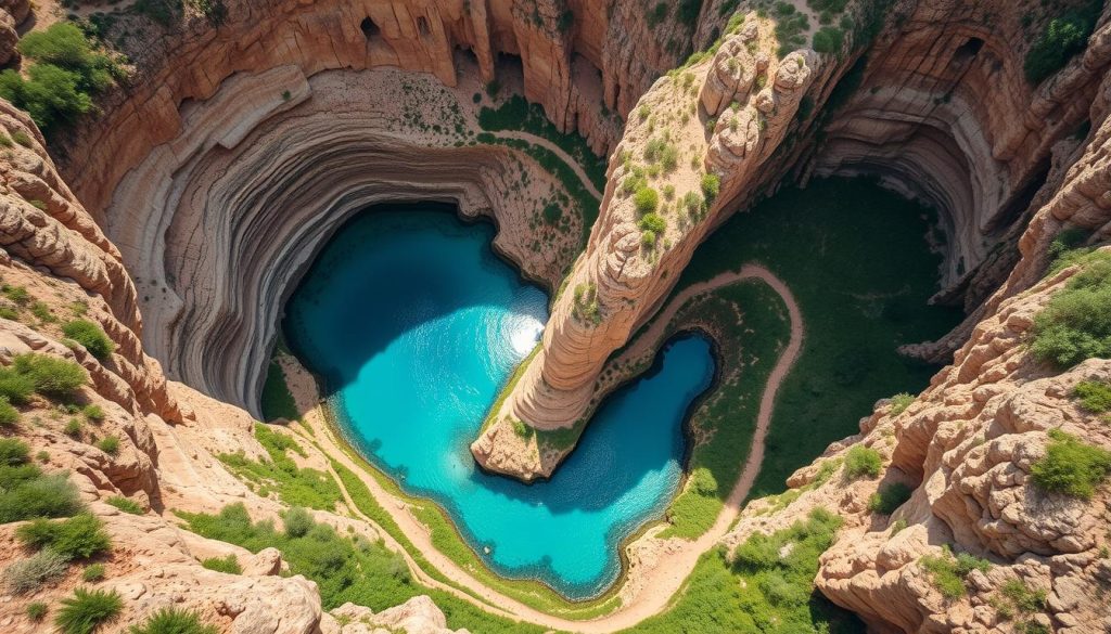 unique swimming spot