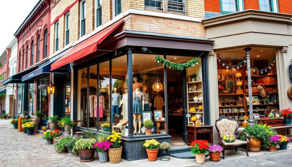 vintage shopping areas South Bend neighborhoods