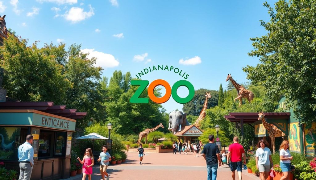 visitor information for Indianapolis Zoo