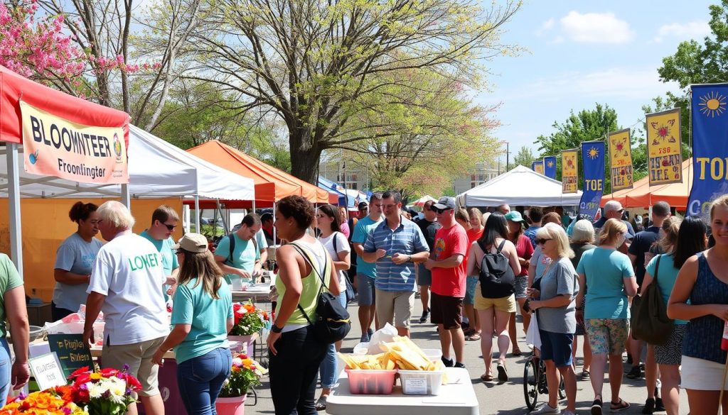 volunteering at Bloomington festivals volunteering at Bloomington festivals