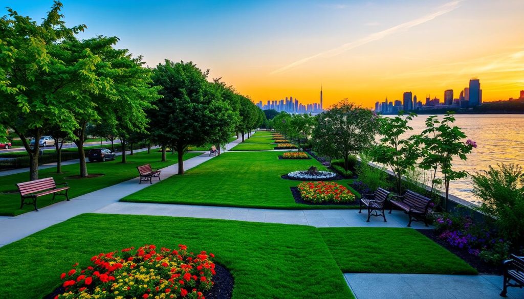 waterfront parks in Jersey City