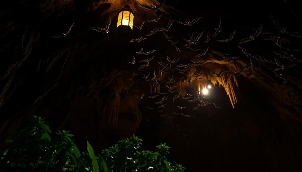 where to spot bats in Mammoth Cave