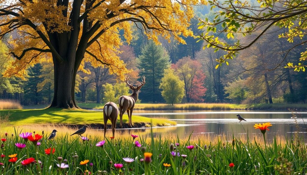 wildlife in Brown County State Park