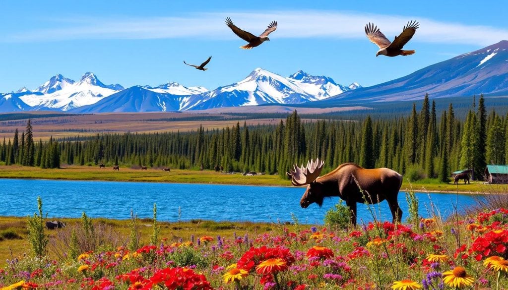 wildlife viewing Denali National Park