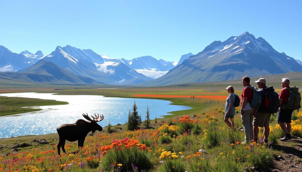 wildlife viewing in Denali National Park