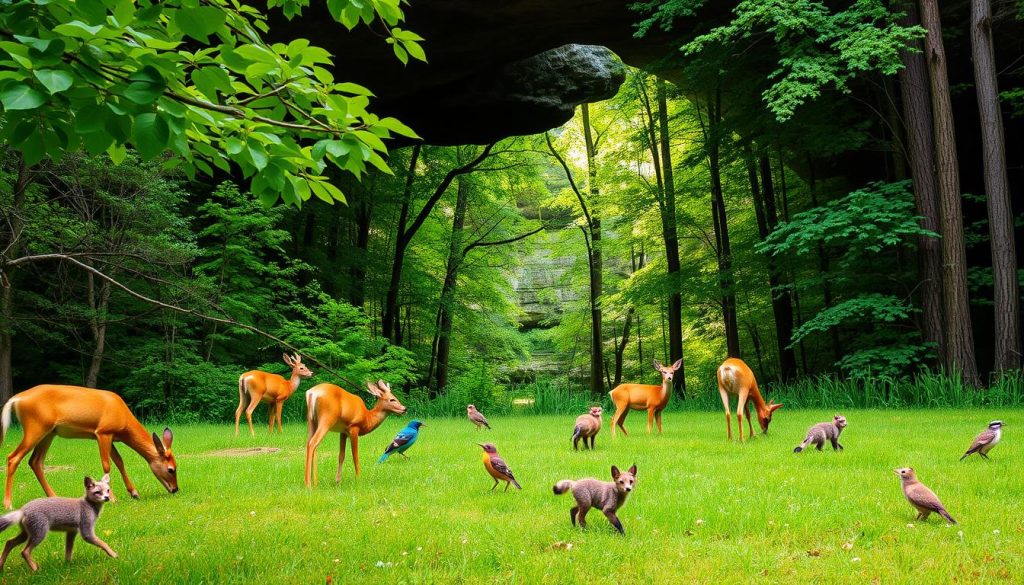 wildlife watching at Mammoth Cave