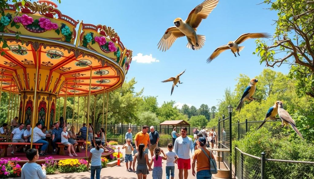 ABQ BioPark Zoo family-friendly activities in Albuquerque