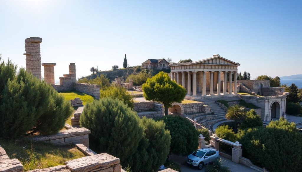 Acropolis and Odeon in Paphos