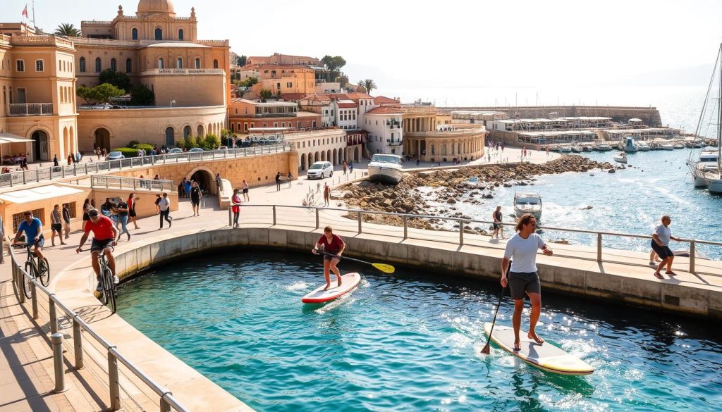 Active travel experiences in Sliema Active travel experiences in Sliema