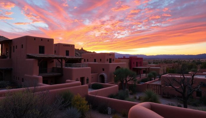 Adobe architecture tours Santa Fe