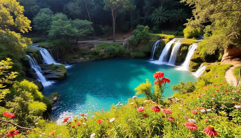 Adonis Baths swimming and nature trails