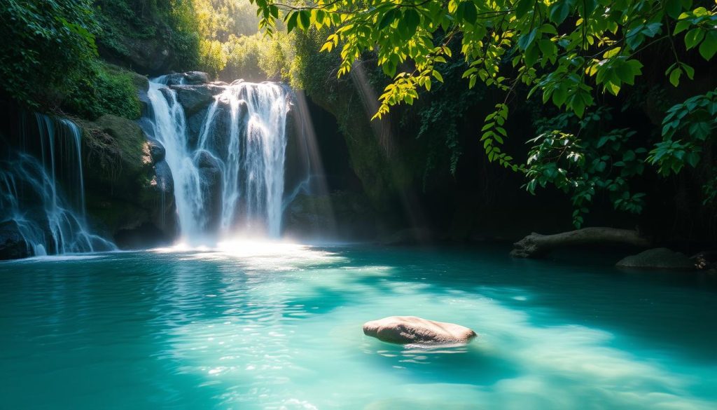 Adonis Baths swimming experience