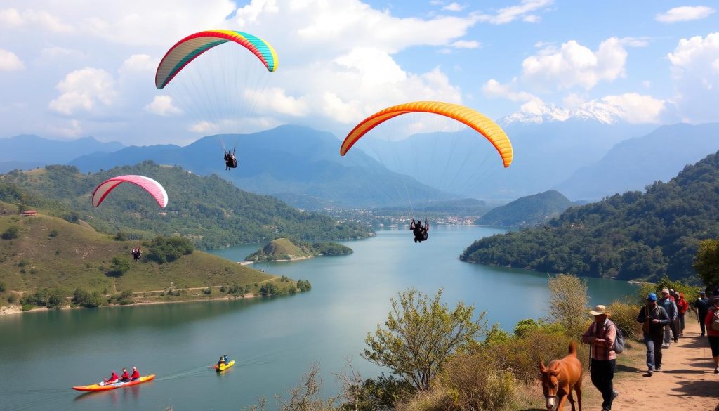 Adventure activities in Pokhara Adventure activities in Pokhara