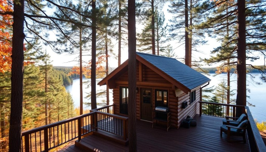 Affordable cabin rentals near Wisconsin Dells