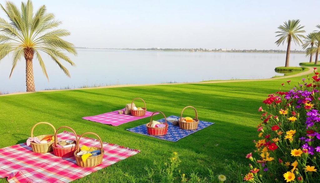 Al Karaana Lagoon scenic picnic spots Al Karaana Lagoon scenic picnic spots