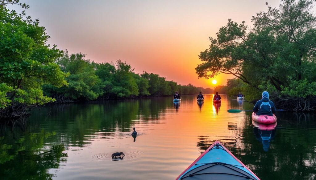 Al Khor mangrove guided excursions Al Khor mangrove guided excursions