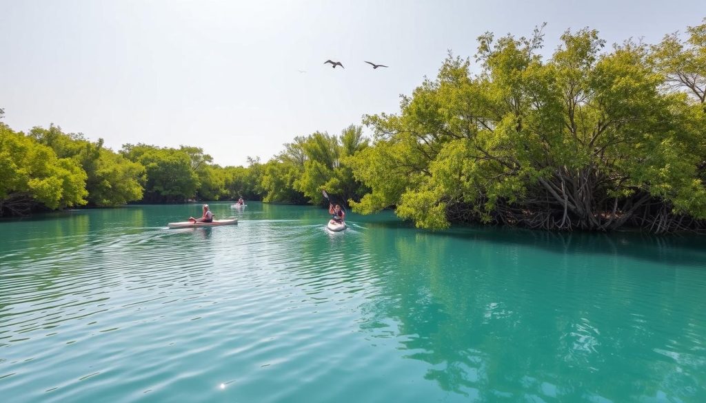 Al Khor mangroves outdoor activities Al Khor mangroves outdoor activities