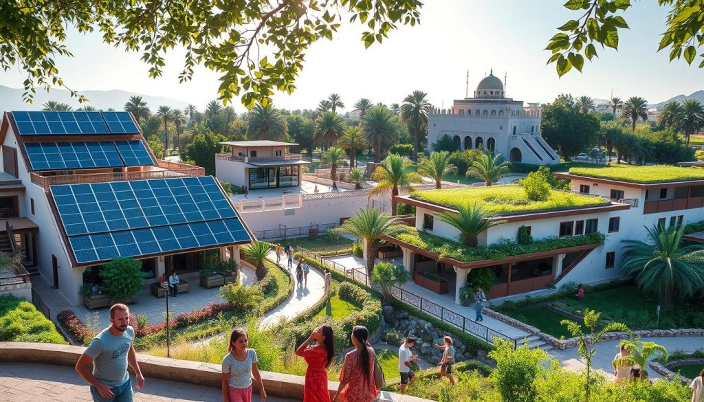 Al Khor sustainable travel and green building techniques Al Khor sustainable travel and green building techniques